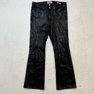 Frame Leather Le Crop Mini Boot Pants